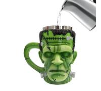 Générique Mug Voyage Nomade - Tasse Étrange Effrayante et Fantaisiste,Acier Inoxydable Résine Créatif Fête pour Amis Bière Femmes Hommes Adultes Jus Lait Vin Travail