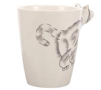 Générique Mug Zèbre en Céramique 3d Peinture Main, Tasse à Eau Originale Anse Sculptée, comme Accessoire Photo ou Unique Plusieurs styles