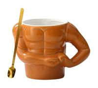 Générique Mugs À Café En Céramique | Mug À Boire Design | Tasses Forme Muscle Pour Thé Et Lait - Accessoires Boissons Pour Amateurs De Fitness