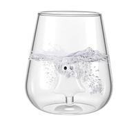 Générique Mugs à Café en Verre Vaisselle d'Halloween pour boissons