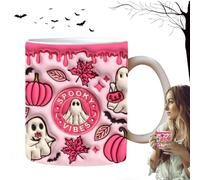 Générique Mugs Halloween 35 oisson En Céramique Mignonne Et Effrayante