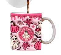 Générique Mugs Halloween Boisson en Céramique Décor d'Automne Effrayant