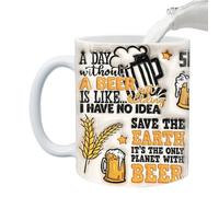 Générique Mugue Drôle pour Papa,Mug 3D Drôle en Céramique,Fournitures Fêtes Familiales Halloween Cadeau Camping - Support Famille Camping Pique-nique Fête