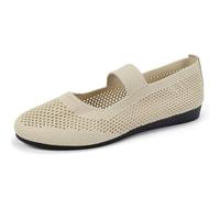 Générique Mules et Sabots Femme,Chaussures Plates Tendance Respirantes Semelle Souple Légères Confortables Chaussures Orthopédiques avec Soutien Confort Chic pour Pieds Plats Larges