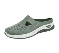 Générique Mules Femme Mode - Talon Fermé Maille Aérée - Semelle Souple - Slip on Léger Été - Idéal Maison Extérieur Antidérapant - 36-42