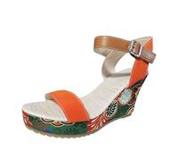 Générique Mules Femme Pantoufles Femme Ete Confort Sandales Orthopédiques Pour Femmes Été Bout Ouvert De Plage Leger Confortable Respirante Tricot Sandale Sport De Marche Sandales Claquettes