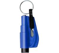 Générique Multi-Outil de Secours de Sécurité : Brise-Vitre et Coupe-Ceinture Bleu, Outil de Secours Portable