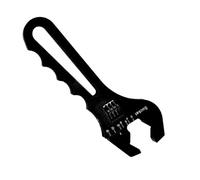 Générique Multi Purpose Fitting Wrench, Hose Installation Tool, Sturdy Aluminum Spanner with Non Slip Grip, Adjustable End Wrench, Plumbing Adapter Tool with Compact Design, Handmade Hose for Home