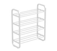 Générique Multi-Tier Shoe Stand, Sturdy Shoe Organizer, Vertical Shoe Storage, Shoe Storage Solutions, Stylish Shoe Display, 4-Layer Shoe Stand for Entryway Garage Hallway