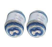 Générique Multicolor Yarn - Rainbow Crochet, Handmade Knitting Supplies