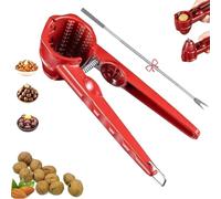 Générique Multifunction Nutcracker With Non Slip Handle, 2026 New Chestnut Splitter, Heavy Duty Pecan Nut Cracker Tool, Sunflower Seed Splitter, for All Nuts (1Pcs)