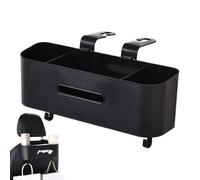 Générique Multifunctional Car Seat Back Storage Box, Auto Tissue Holder, Large Capacity Organizer, 12.4x3.86x6.97 Inches, Portable Compact Versatile Ideal for Truck RV Backseat Napkin Holder