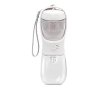 Générique Multifunctional Dog Bottle, Pet Outdoor Water Bottle, Dog Food and Water Bottle, Dog Drinking Cup, Dog Water Bottle with Double-Function Design for Pets Drinking and Feeding Accessories