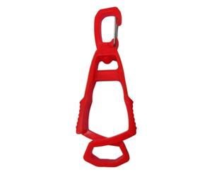Générique Multifunctional Glove Clips, Secure Belt Clamp Holder, Lightweight Sturdy Glove Fastener with Strong Grip Mechanism Design, Portable Safety Clip Tool for Outdoor Sports Work Home