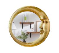 Générique Multifunctional Halloween Home Decoration for Bedroom Kitchen Apartment Den Dormitory Rental Wall Mounted, Anti-Fog Dimmabble Lights Makeup Mirror - Dimmable,Tempered Glass