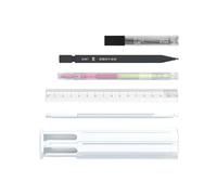 Générique Multifunctional Pencil Storage Box, School Pen Organizer Bin, Hexagon Pencil Pouch, 7.76x2.64x1.77 inches Sturdy and Convenient Pencil Bag for Home, School, and Office Supplies