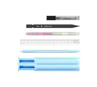 Générique Multifunctional Pencil Storage Box, School Pen Organizer Bin, Hexagon Pencil Pouch, 7.76x2.64x1.77 inches Sturdy and Convenient Pencil Bag for Home, School, and Office Supplies