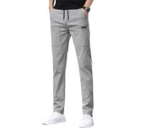 Générique Multipants - High Stretch Multi-Pocket Durable Cargo Pants, Men Comfy Cargo Pants Stretch, Comfort FitStretchCargo Pant (TG,Light Gray)