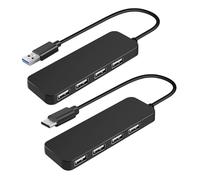 Générique Multiple USB Splitter - 4 Port Plug And Play Expander Hub