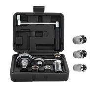 Générique Multiplicateur de Couple - Clé à Couple de Serrage,Démonte-Écrous avec Douille et Kit Changement Pneus pour Réparation Véhicule et Entretien Roues