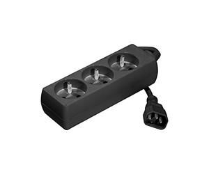 GENERIQUE Multiprise onduleur 3p avec fiche IEC C14 0 8m