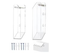 Générique Mural pour Ordinateur Portable - de Rangement en Acrylique 19,5 x 6 x 4,5 cm, Transparents résistants Rayures | Organisateurs Universel d'appareils Pours Clavier, tablettes