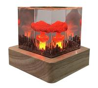 Générique Mushroom Cloud Lamp, Creative Resin Atomic Blast Table Lamp, 5.*5 * 5cm/2 * 2 * 2in Night Light for Bedroom, Desktop Decor, Gift for Girls, Boys, Children, Resin
