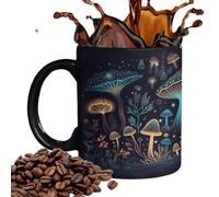 Générique Mushroom Color Changing Mug - 3D Ceramic Coffee & Tea Cup