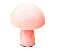 Générique Mushroom Lamp for Room, Adjustable Light Color Night Lights, Glass Cute Decorative Table Lamp for Bedroom, Living Room, or Home Decor, Portable and Stylish Design, 20x20x24cm
