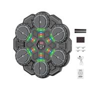 Générique Music Boxing Machine - Smart Interactive Wireless Boxing Trainer Toys | Electronic Wall Mounted Bôxing Machine with Music Rhythm Training | for Men Women Teens Boys Girls Home Indoor