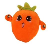 Générique Music Sensory Toys Touch Activated Interactive Carrot Fruit Doll