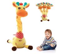 Générique Musical Giraffe Toy - Glowing Giraffe Stuffed Animal, Interactive Dancing Talking GiraffePlush Toy, Voice Imitation Twisting Dance (1Pcs)