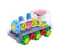 Générique Musical Train Toy - Primme Qualiity Gears, Bright LED Smmooth Surrfaces Engines, Clear Visual Durrable Impactts Carts, Sound Lights Transparent Vehicles - for Todler Birthday Christmas Play