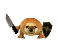 Générique My Shield Dog - Quirky Plush Stuffed Toy, Creative Collectible Puppy, Famous Internet Character Doll, Fun Canine Accessory | Heartwarming Holiday Present for Family Friends Men