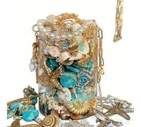 Générique Mystery Jewelry Jar Bundle,Boîte Mystère For Femmes, Ensemble De Pots À Bijoux Mystère À La Mode 30-60, Comprenant Collier, Boucles D'oreilles, Bague, Cadeau D'anniversaire For Elle DH99