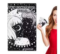 Générique Mystic Tarot Deck, Artistic Oracle Cards, Handy Ritual Tool, Starter Divination Guide Pack, Collectible Spiritual Reading Bundle, Card Set for Men, Home, Celebrations