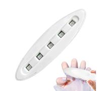 Générique Nail Gel UV Light, LED Nail Dryer, Rapid Curing Device, Type C Charging Port, Home Manicure Salon Tool, Art Enthusiast Essential, Fast Drying Lamp, 2.95x0.79 Inches