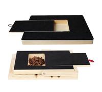 Générique Nail Scratcher Board for Dogs - Wooden Grooming Scratcher