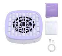 Générique Nail Vacuum Dust Collector | Quiet Nail Dust Fan Vacuum Machine | Portable Manicure Tools Cleaning Supplies for Acrylic Gel Polish Desk Table Home Studio Salon Beginner Women