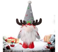 Générique Nains De Noël en Peluche - sans Visage Décorations Maison Mignonnes | Décoration de Fenêtre avec Chapeau - pour Salon Bureau Chambre Table Bureau Fenêtre Manteaux Arbre Fête