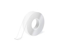Générique NANO TAPE Double Face Extra Fort (3Mètres), Ruban Adhésif Double Face Robuste,sans Traces,Amovible, Réutilisable, Lavable