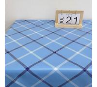 Générique Nappe à Carreaux Imperméable et Anti-Graisse, Tissu Léger Lavable pour Décoration de Table Salle à Manger Cuisine Café, Essuyable (A 90 * 150cm/35 * 59in)