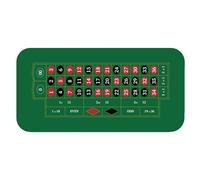 Générique Nappe de, Dessus de Table de Poker - Tapis de Poker Holdem 120x60cm | Couvertures de Table de Cartes antidérapantes pour soirée de, collectes de Fonds, rassemblements, soirée à thème, po