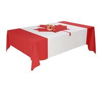 Générique Nappe de la fête Nationale du Canada,Nappe Drapeau Feuille d'érable du Canada Polyester Gabardine - en Gabardine de Polyester de Couverture de Table de Drapeau Canadien