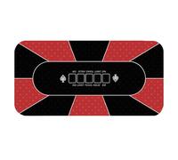 Générique Nappe de Poker, Nappe de | Grands Plateaux de Table de Poker 120x60cm | Couvertures de Table de Cartes antidérapantes pour soirée de, collectes de Fonds, rassemblements, soirée à thème, p