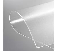 Générique Nappe de Protection de Table en PVC Transparent, inodore et antibactérienne, pour la Table (A 60x100cm/24x39in)