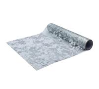 Générique Nappe décorative en Feuille d ' Or en Polyester, Chemin de Table pour améliorer la décoration de fête de Mariage et de noël, Chemin d ' Exposition