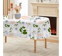 Générique Nappe Ovale Bleu 180x240 cm, Style Animé Dragon，Nappe Anti Tache Impermeable, pour Mariage, Décoration de Table, Jardin, Fête, Anniversaire, Noël, Conférences, Foires A01