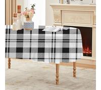 Générique Nappe Ovale Bleu 180x240 cm, Style Chinois Paysage，Nappe Anti Tache Impermeable, pour Mariage, Décoration de Table, Jardin, Fête, Anniversaire, Noël, Conférences, Foires A09