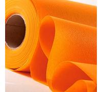 Générique Nappe Papier INTISSÉ Rouleau 6X1.2M Orange